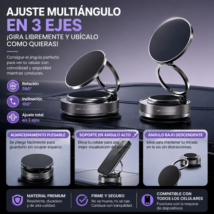 MAGNEDRIVE™ 360 Pro – Soporte Magnético para Auto