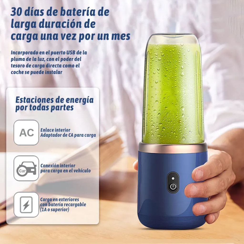 MixPower™  Licuadora Portátil Recargable