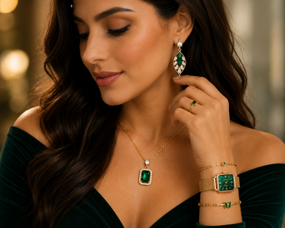 💎 Set de Joyería y Reloj Galety™ – Elegancia que Roba Miradas