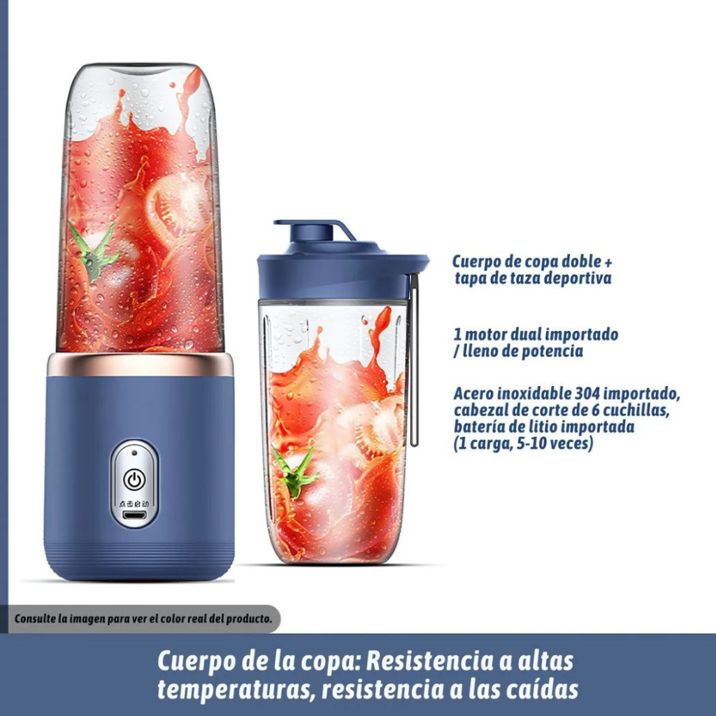 MixPower™  Licuadora Portátil Recargable