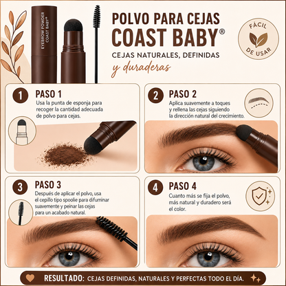 Set de plantillas y sellos para cejas perfectas