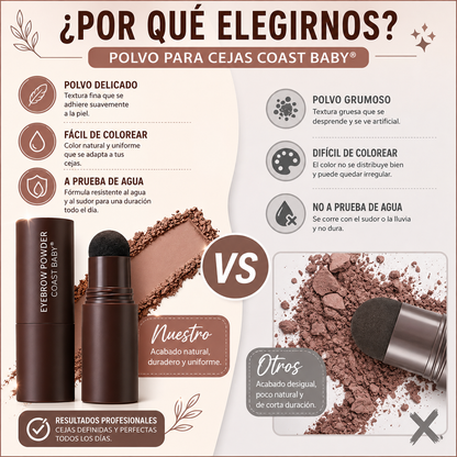 Set de plantillas y sellos para cejas perfectas