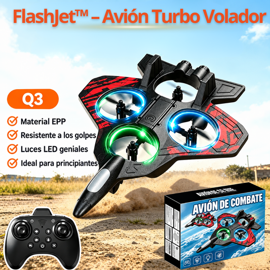 FlashJet™ – Avión Turbo Volador